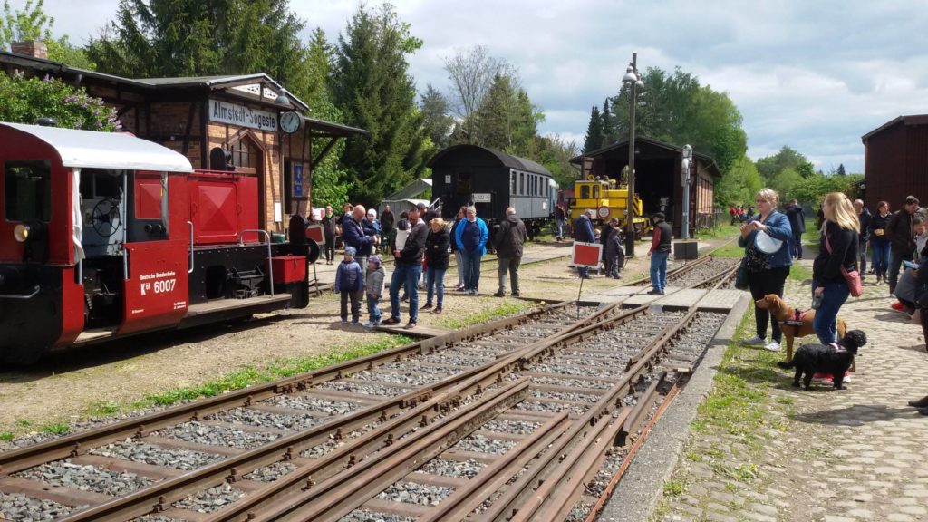 Impressionen eines Bahnhofsfestes