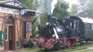 T3 vor dem Bahnhofsgebäude bei einer Fotoveranstaltung im Jahr 2014, Foto: Uwe Hennings