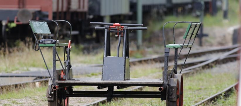 Gastiert dieses Jahr wieder im Fagus-Werk: die Handhebeldraisine