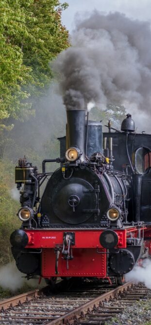 Die T3 "Schunter" auf der Museumsstrecke am 02.10.2022, Bild: J. Werscheck