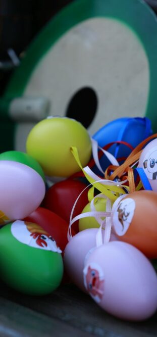 Der Osterhase wird sie mit unserem Schaffner verstecken: die Ostereier