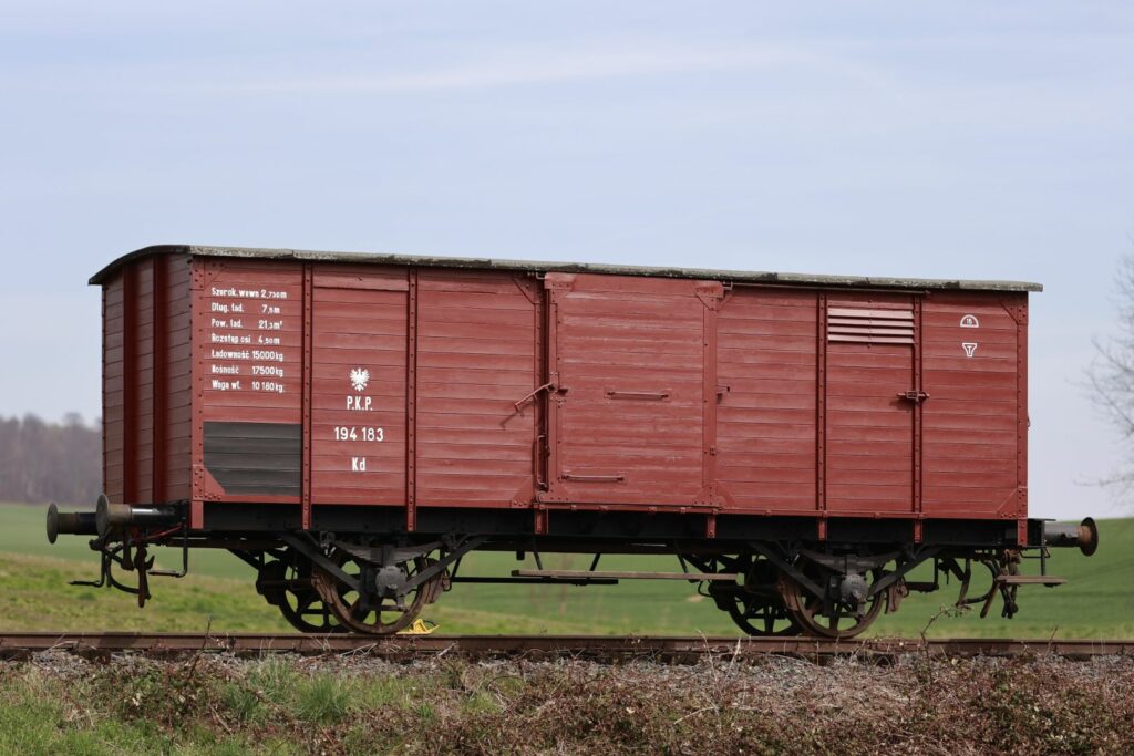 Der GW62 mit Beschriftungen der PKP im Frühjahr 2022