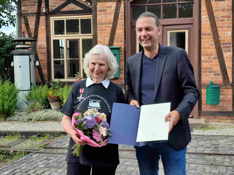 Hohe Auszeichnung des Landes Niedersachsen für Gisela Leinemann